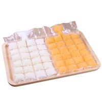 10pcs/pack Ice Cube Mold Disposable Self-Sealing Ice Cube Bags Transparent Faster Freezing Ice-making Mold Bag Kitchen Gadgets