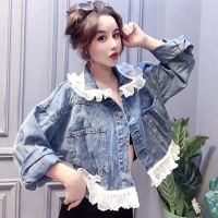 Blue Denim Coat Women S Outerwear New 2023 Popular Spring And Autumn Denim Jacket Ladies Beautiful Short Slim Denim Clothing Top