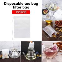 100Pcs/lot Disposable with String Filter Paper for Herb Teabags Loose