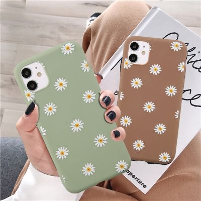 【LZ】 Ottwn Colorful Daisy Flowers Phone Case For iPhone 14 Pro Max 11 12 13 Pro Max X XR XS Max 7 8 6 6s 14 Plus Soft TPU Back Cover
