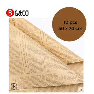 Thickened Kraft Paper, Waterproof Flower Wrapping Paper, Art Paper