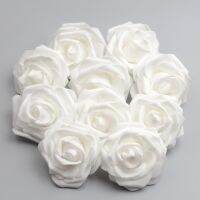 【Approving】50Pcs 6Cm Jellyflowers For Home Wedding Decoration DIY Scrapbooking Handmade FakeHeads