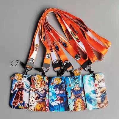 CW above 1 Set Anime Card Cases Card Lanyard Key Lanyard Cosplay Badge ID Cards Holders Neck Straps Key. Chains