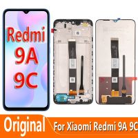 Original 6.53 For Xiaomi Redmi 9A 9C NFC M2006C3MNG LCD Display Touch Screen Digitizer Assembly With Frame M2006C3MG M2006C3MT