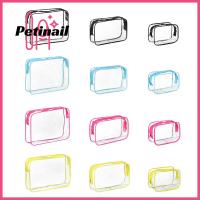 PETINAIL ที่เก็บของกระเป๋าเข้าห้องน้ำกันน้ำได้กล่องเครื่องสำอางกระเป๋าพีวีซี Tas Kosmetik สำหรับการเดินทาง