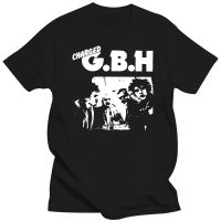 Charged Gbh Album Street Punk Band Short Sleeve Black MenS T-Shirt Size S-3Xl Breathable Tops Tee Shirt