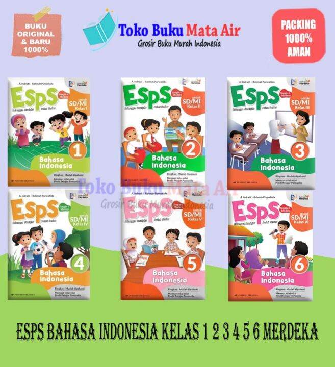 ESPS BAHASA INDONESIA SD/MI KELAS 1 2 3 4 5 6 KURIKULUM MERDEKA ...