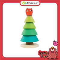 Tender Leaf Toys ของเล่นไม้ ของเล่นเด็ก ตัวต่อต้นสน Stacking Fir Tree