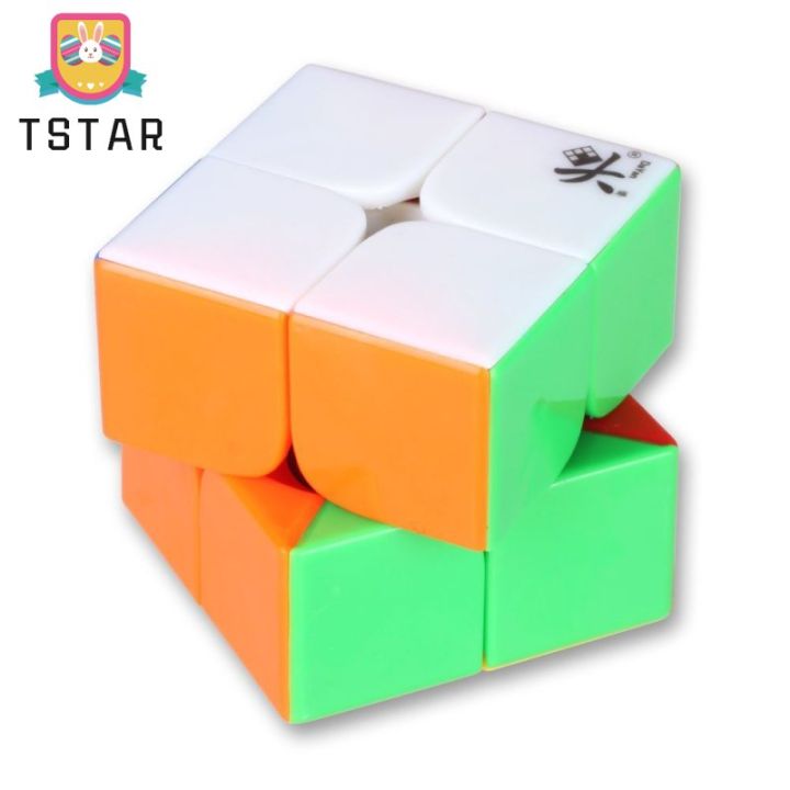 tstar-จัดส่งรวดเร็ว-ลูกบาศก์ความเร็ว5-zhanchi-2x2x2x2สีประกอบ6สี50มม-นำเข้าจากญี่ปุ่น
