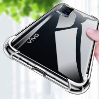 For vivo X70 X60 X50 X51 5G X30 X27 Pro X23 X21i X21 X20 Plus X21s Slim Soft TPU Silicone Transparent Case Shockproof Back Cover Electrical Connectors