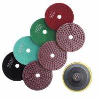 80 mm Flexible Abrasive Pad For Stone Diamond Grinding Disc Wet Polishing Buffing Pad Granite