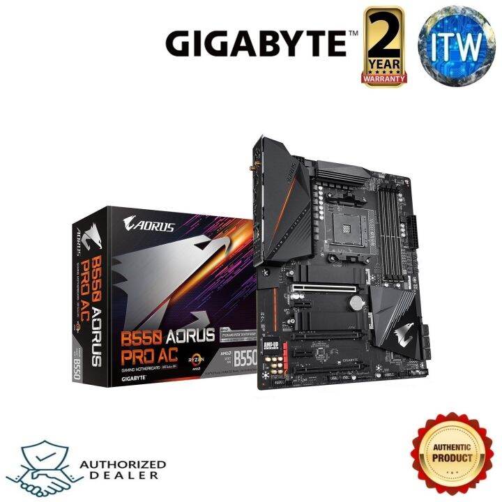 GIGABYTE B550 AORUS PRO AC AM4 ATX Motherboard Lazada PH
