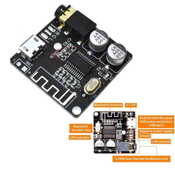 Vhm Bluetooth Audio Receiver Board Bluetooth Mp Lossless Decoder Board Wireless Stereo