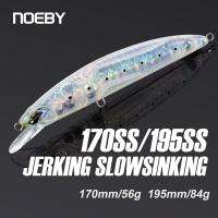 【LZ】❀✿❁  Noeby jerking lento afundando minnow 170mm 56g 195mm 84g trolling wobbler isca de pesca isca artificial para gt atum mar isca de pesca