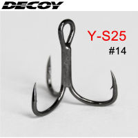 ตัวเบ็ด 3 ทาง DECOY รุ่น Y-S25  เบอร์ 14 งาน UL