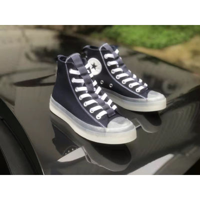 2024 Chuck Taylor All Star CX Explore unisex crystal jelly bottom collision canvas high-top shoes-B143