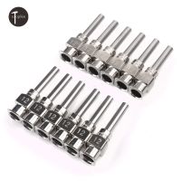 Atoplee 12Pcs Syringe Nozzle 12G To 28G Stainless Steel Dispenser Needle Tip for Large Space Precision Dispensing Equipment