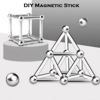 บล็อกตัวต่อแม่เหล็ก DIY รุ่น63-560ชิ้น,ชุดของเล่นบล็อกเพื่อการเรียนรู้แบบแม่เหล็กสำหรับเด็กและเล่นเกมปริศนาพร้อมกล่องเก็บของขนาด23มม. 3D