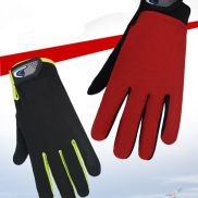 ANGUBA Touch Screen Cycling Gloves Full Finger Thin Bike Gloves Cool Sun