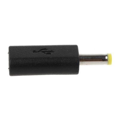 H7JF Micro USB Female To DC 4.0x1.7mm Male Plug Jack Converter Adapter Charge for sony psP and more
