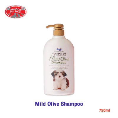 [MANOON] FORBIS Mild Olive Shampoo ฟอร์บิส แชมพู สูตรน้ำมันมะกอก สำหรับลูกสุนัขและลูกแมว ขนาด 750 มล.