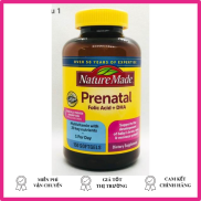 hàng mỹ vitamin tổng hợp cho bà bầu prenatal nature made DHA 150 viên nhập