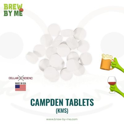 Campden Tablets (KMS) เม็ดละ 6 บาท #ทำเบียร์ #ทำไวน์
