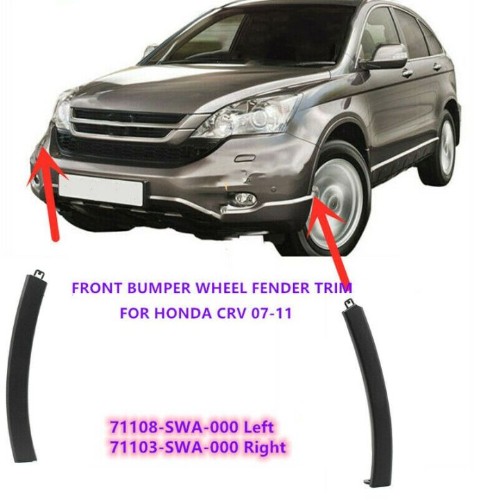 รถกันชนหน้าล้อพิทักษ์คิ้วปั้นตัดสำหรับฮอนด้า-crv-2007-2008-2009-2010-2011-อุปกรณ์เสริมในรถยนต์71108-swa-000