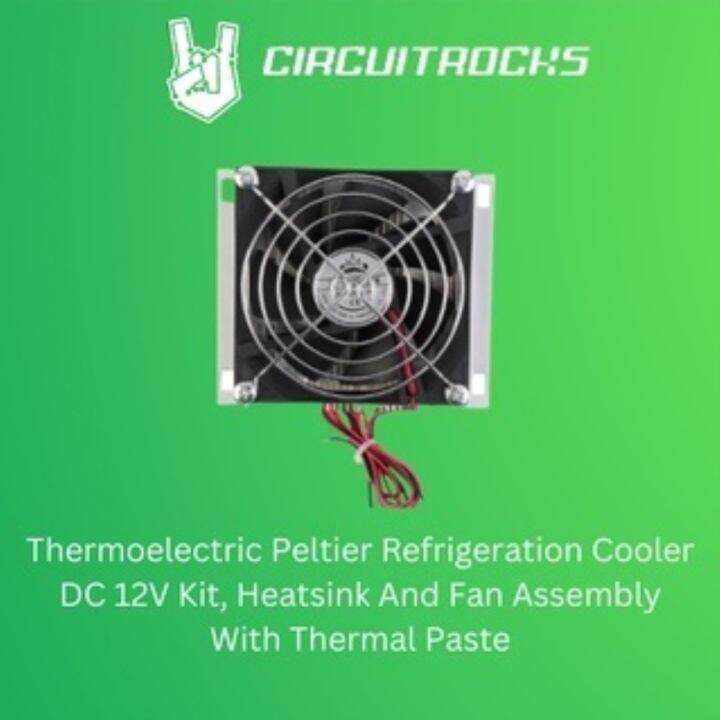 Peltier Paste Thermoelectric Peltier Refrigeration 12V Kit Heatsink With Thermal ...