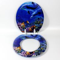 【LZ】wr0901737xinxin04 toilet lid soft toilet seat 2021 new design high quality warm  toilet seat cover set  sea world sponge  fashion 17  toilet seat