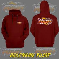 เสื้อแจ็กเก็ต มีฮู้ด ลาย DEKENGAN Center FLEECE