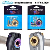 【CW】 KRSEC Crank Cover M18/M20 Cap Mtb Screw Mountain Connecting Rods for Hollowtech Integrated Crankset