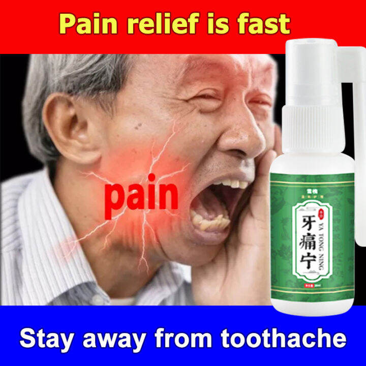 Toothache Spray Toothache Pain Reliever Spray for kids Toothache Pain Reliever Toothache Oral