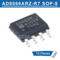 10ชิ้น SOP8 AD8066ARZ AD8066ARZ-R7 AD8066 8066AR SOP-8 AD8066AR AD8066A SMD 145MHz เครื่องขยายเสียงปฏิบัติการ