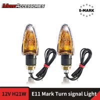 Motorcycle Indicator Turn Signal E-mark Approved LED Blinker Bulb Flasher Lights For Honda Kawasaki Suzuki Yamaha Universal