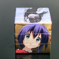 3x3x3 3D Printing Harajuku Anime Girl Cubos De Magic Puzzle 3×3 Professional Speed Cube  Children Toy Original Fidget Brain Teasers