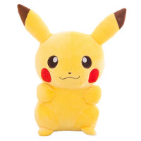 (ร้อน) ยิ้ม Pikachu ยัดตุ๊กตาน่ารักตุ๊กตาหมอน P Eluches โปเกมอนของเล่นเด็กนุ่ม PP ผ้าฝ้ายเด็กวันเกิดของขวัญคริสต์มาส