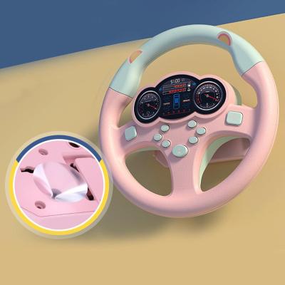 Dolity Steering Wheel Toy Kids Interactive Toys for Kids 3+