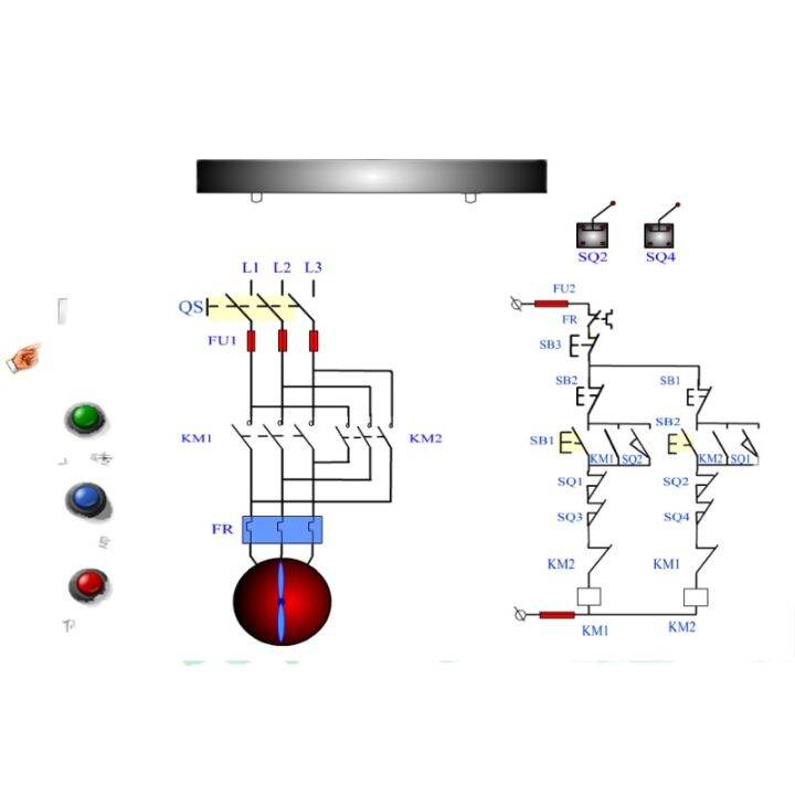 Compilation of electrical course instruction, PLC program design