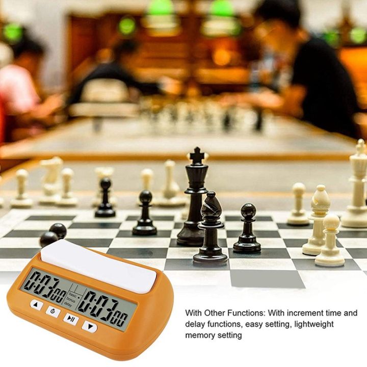 2x-chess-clock-digital-chess-timer-amp-game-timer-3-in-1-multipurpose-portable-professional-clock-yellow