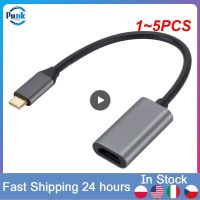 ☃◈ 1 5PCS C To HDMI-compatible Adapter Cable Type C 4K USB 3.1 HDTV Converter Cable For Projector PC MacBook Laptop Tablet