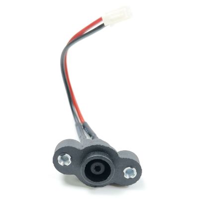 For Ninebot ES1 ES2 ES3 ES4 Electric Scooter Controller Charging Port Power Cord Port Built-in Battery Charging Port