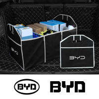 ท้ายรถยนต์ถุงเก็บออแกไนเซอร์อุปกรณ์รถยนต์สำหรับ BYD รส F3 E6 Atto 3หยวนบวกเพลง Max F0 G3 I3 Dmi 2din 2014 G6 Pro