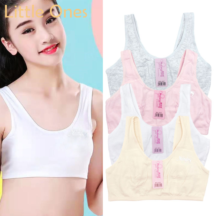 Little Ones #8207 Kids Sando Bra with Padding Cotton Lingerie's ...