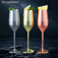 ☒▦ Premium Stainless Steel Champagne Glass in Elegant Rose Gold for Bars and Restaurants - The Perfect Addition to Your Collection