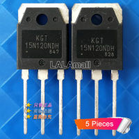 5ชิ้น KGT 15N120NDH TO-3P KGT15N120NDH 15N120 NDH ถึง247 15A/1200V พลังงาน IGBT ทรานซิสเตอร์ใหม่แบบดั้งเดิม IC