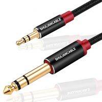 Lungfish3.5 mm to 6.35 mm stereo audio cable6.35 mm 1/4 inch male to 3.5 mm 1/8 inch male suitable for guitars iPods laptops