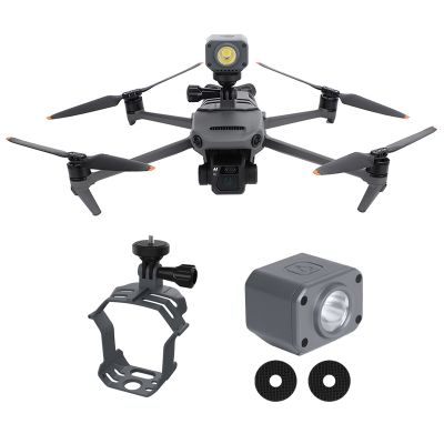 Drone Adapter Camera Expansion Holder Mount Bracket W 1/4 Screw for dji mavic 3 with GoPro/ Action 2/Insta360 Fill Light