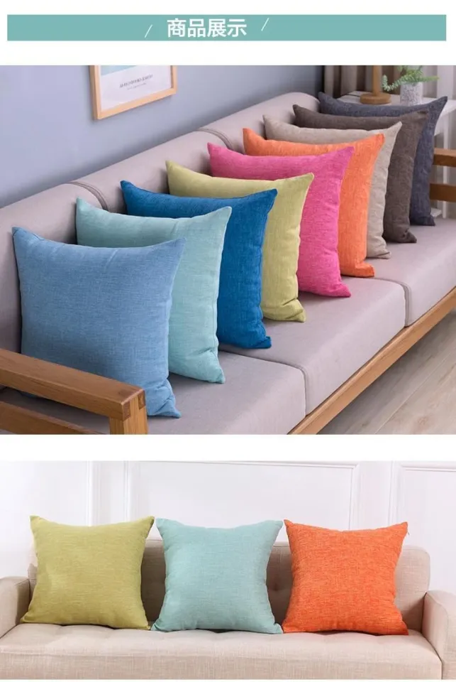 Overstuffed Sofa Pillows Baci Living Room