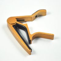 New Single-handed Guitar Trigger Capo Quick Change Golden